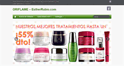 Desktop Screenshot of estherrubio.com